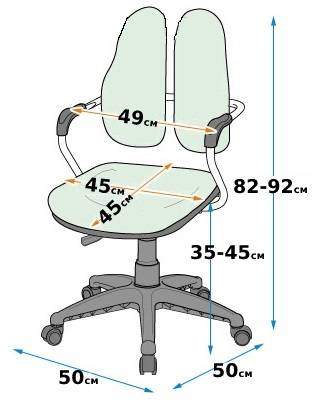 Ортопедическое кресло Duo-study 1 Ортопедическое кресло Duo-study 1