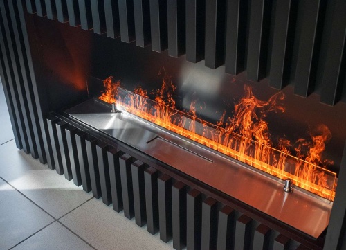 Электроочаг Schönes Feuer 3D FireLine 600 Pro со стальной крышкой в Костроме