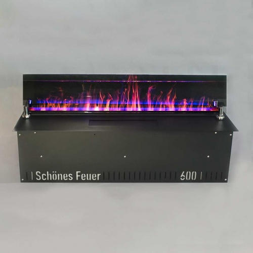 Электроочаг Schönes Feuer 3D FireLine 600 Blue (с эффектом cинего пламени) в Костроме