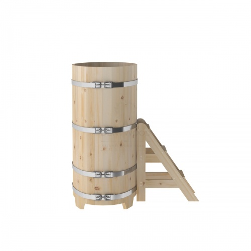 Купель овальная из кедра BentWood 0,69х1,31
