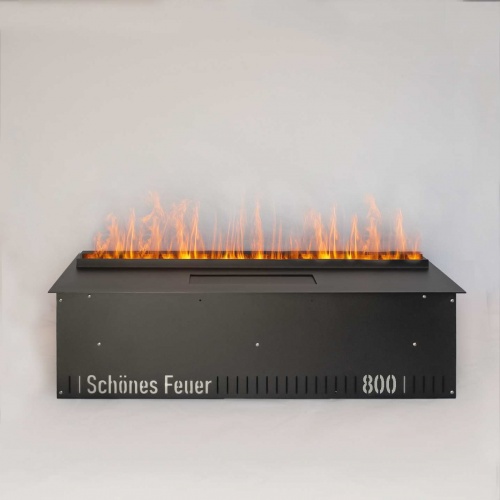 Электроочаг Schönes Feuer 3D FireLine 800 со стальной крышкой в Костроме